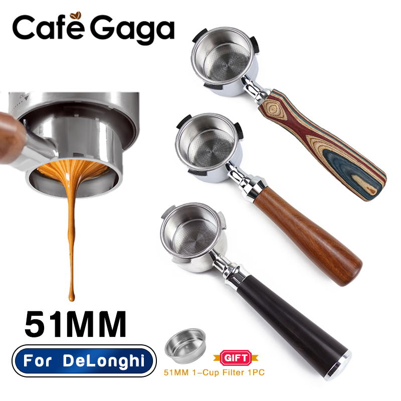 Coffee Bottomless Portafilter  - огляд і ціна Delonghi Espresso Magnifica