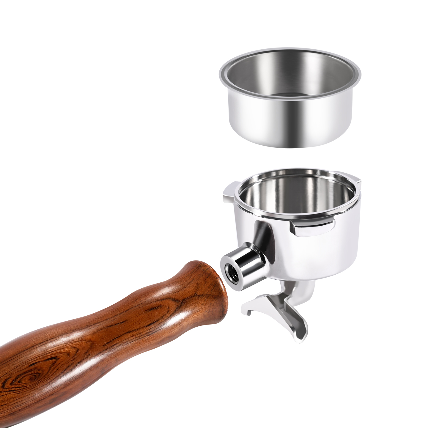 54mm Double Spout Stainless St - огляд і ціна Breville Espresso Bes870